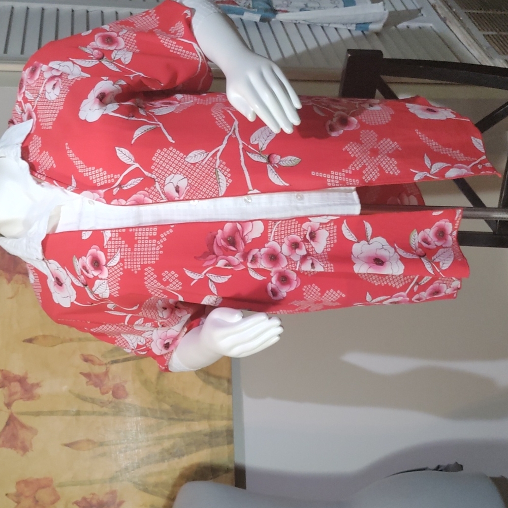Emetla red kimono 3XL